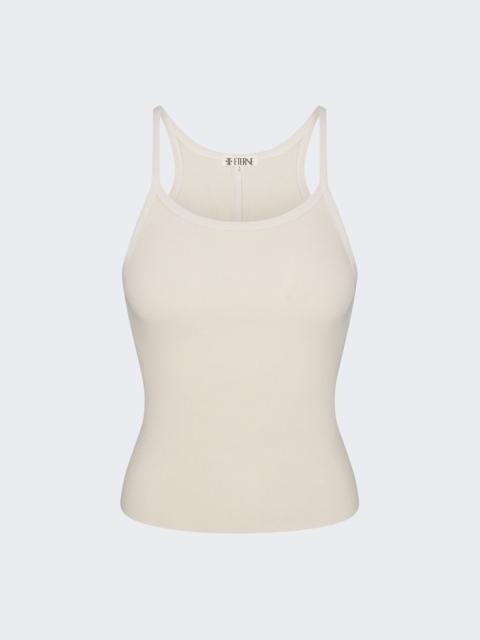 Rib Tank Top Bone
