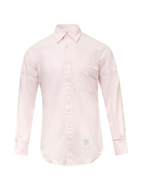 long-sleeve button-down shirt