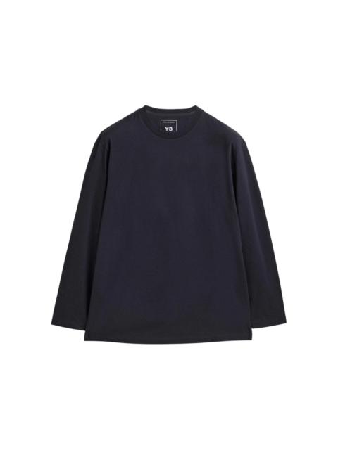 adidas Y-3 Graphic Long Sleeve Tee Black