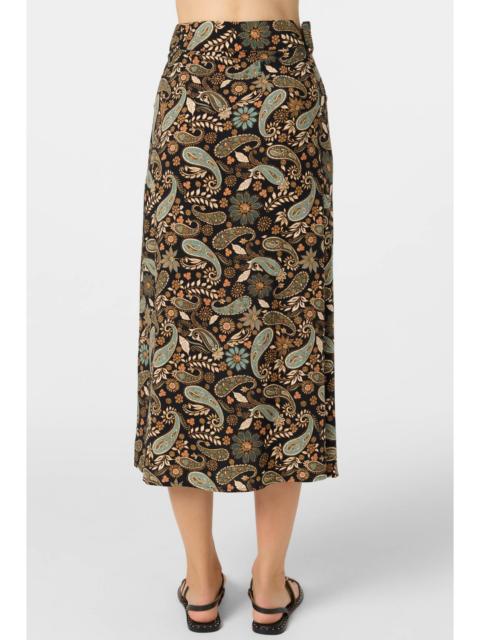 Sunni Rosalia Paisley Midi Skirt