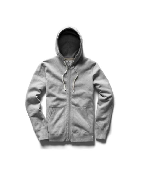 RC Mid Weight Terry Twill L/S Zip Hoody- Howard - heather grey