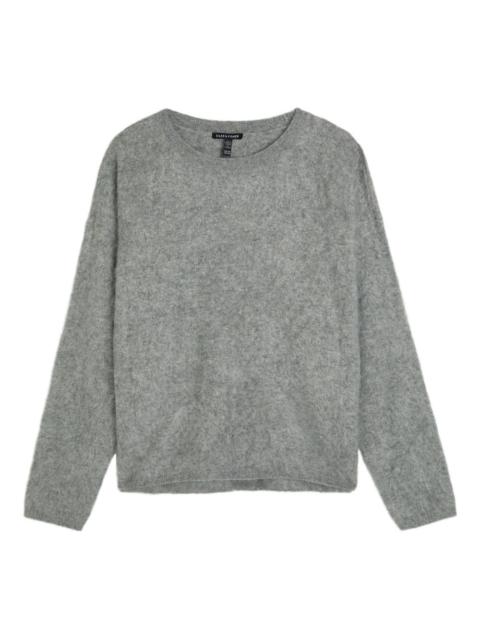 crew-neck long-sleeve sweater