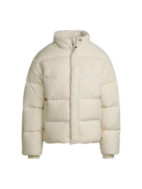 adidas originals Trefoil Logo Padded Jacket 'Beige' HL9201