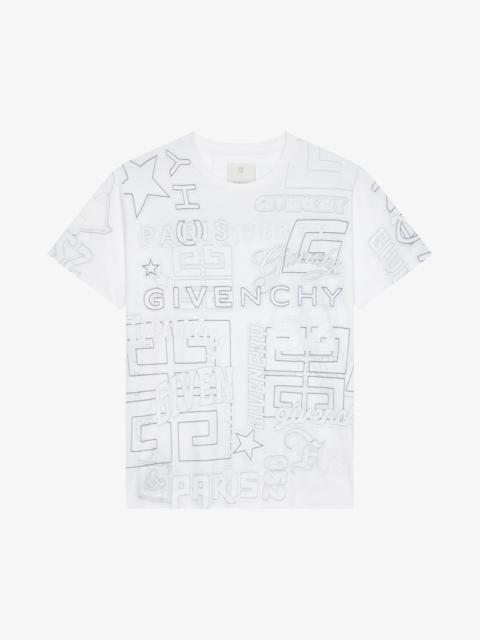 OVERSIZED T-SHIRT IN COTTON WITH GIVENCHY LOGO