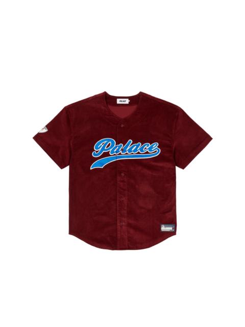 CORD BASEBALL JERSEY BURGUNDY