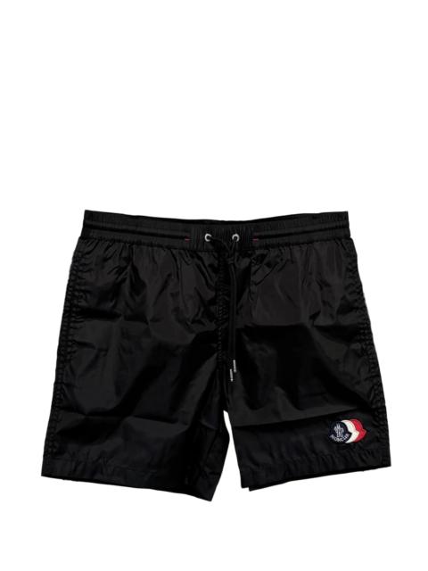 Moncler Logo-patch Swim Shorts