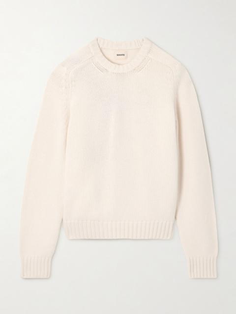 Mae cashmere sweater Cream