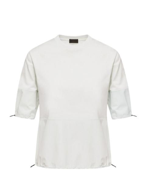 drawstring-sleeve T-shirt