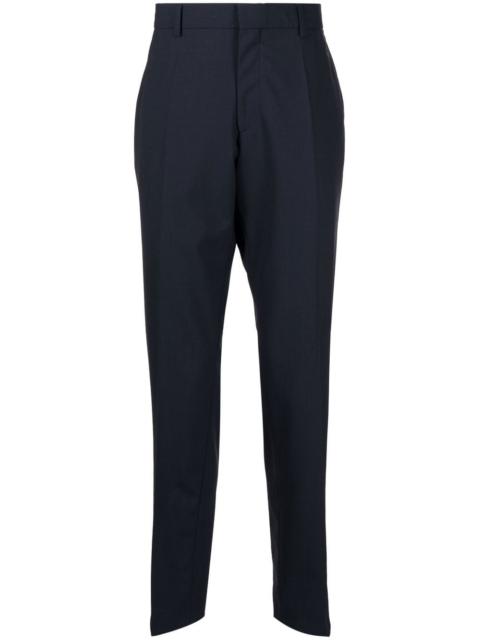 straight-leg tailored trousers