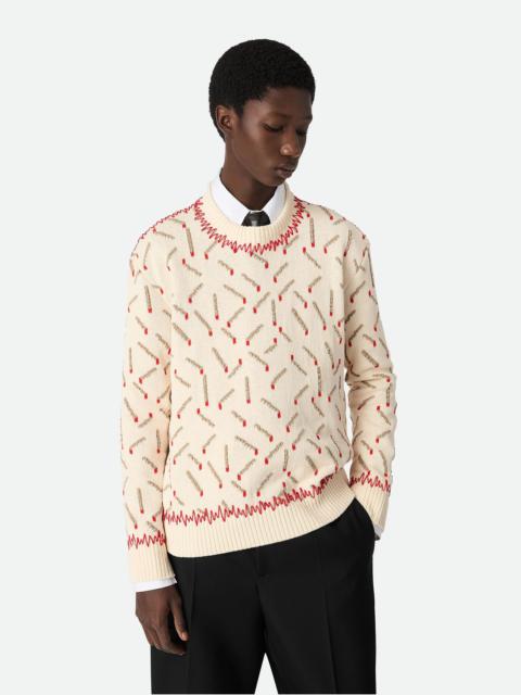 Cotton Jacquard Matches Jumper
