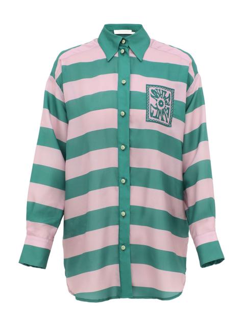 INDRA STRIPE RELAXED SHIRT