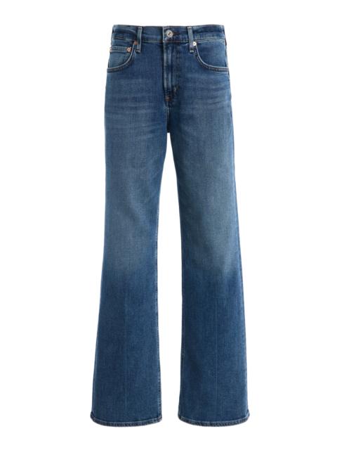 Vidia Stretch Mid-Rise Bootcut jeans medium wash