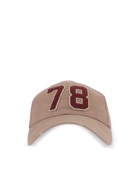 appliqué baseball hat