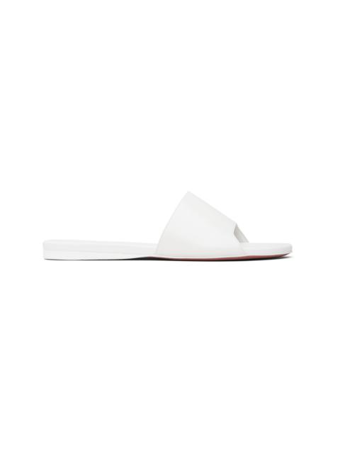 White Bianca Sandals