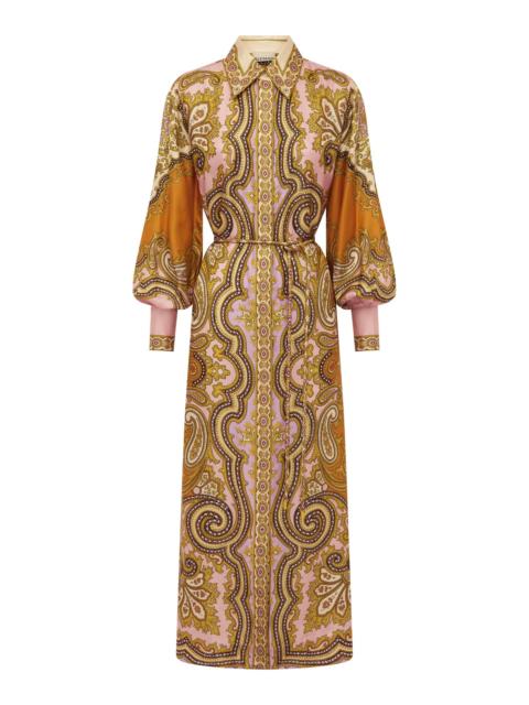 Clemenza Silk Shirtdress