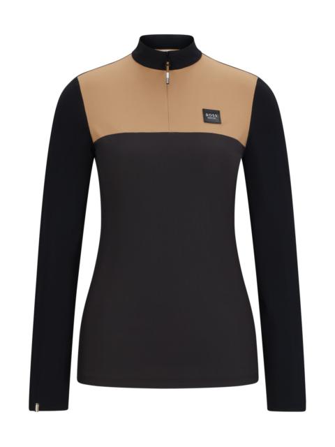 EQUESTRIAN TRAINING TOP IN QUICK-DRYING FABRIC