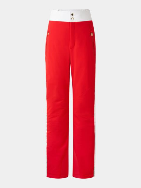 Illma ski pants in Red/White