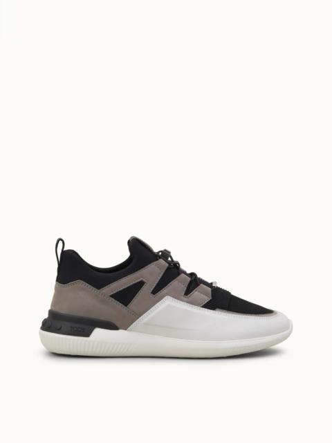 NO_CODE 03 IN NUBUCK AND HIGH TECH FABRIC - BLACK, WHITE, GREY