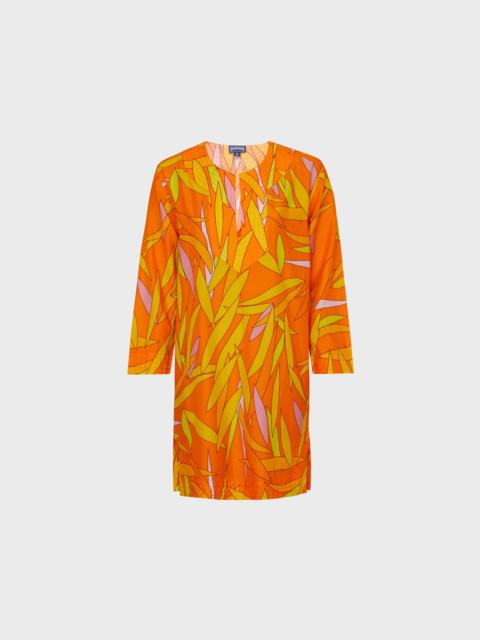 Women Cotton and Silk Kaftan Madrague