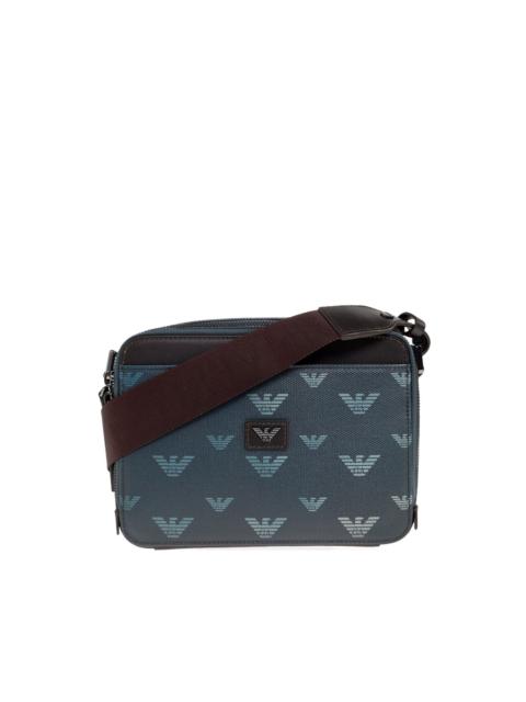 logo pattern cross body bag