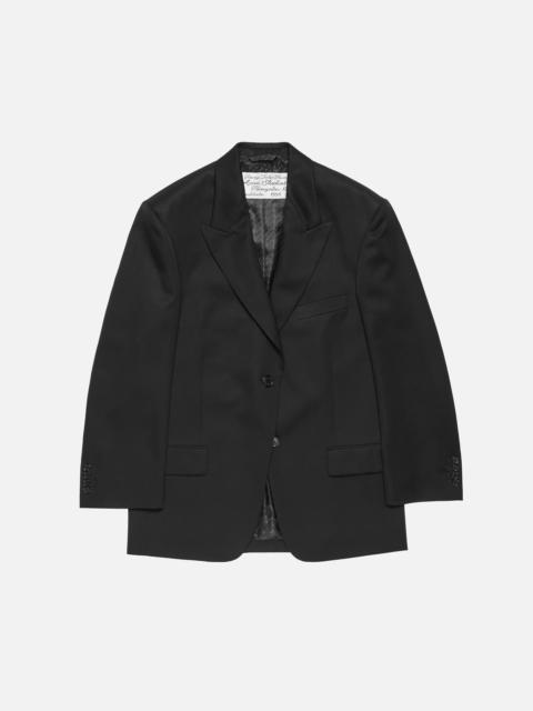 Single-breasted suit jacket - Black