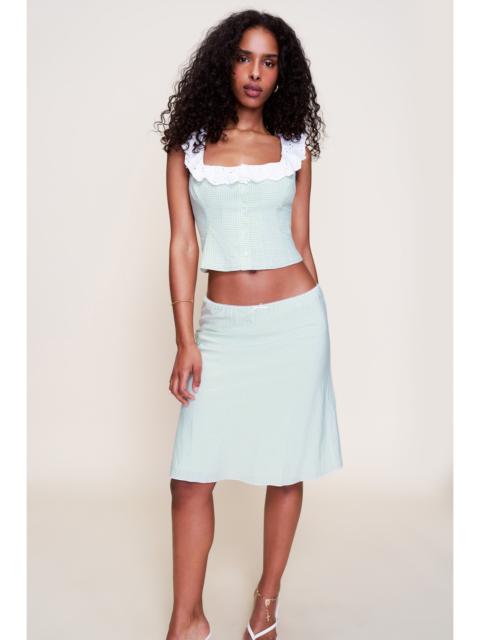 GINGHAM PALOMA SKIRT