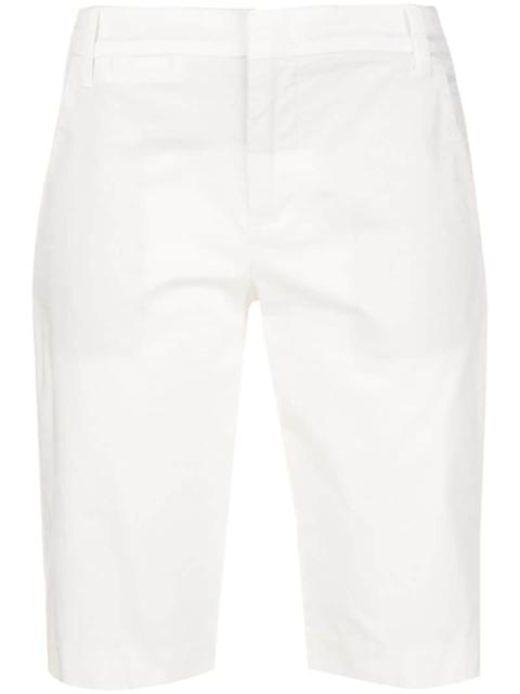 knee-length side pocket chino shorts