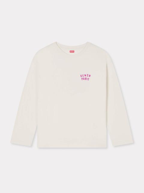 'KENZO Boke Heart' long sleeve T-shirt in cotton