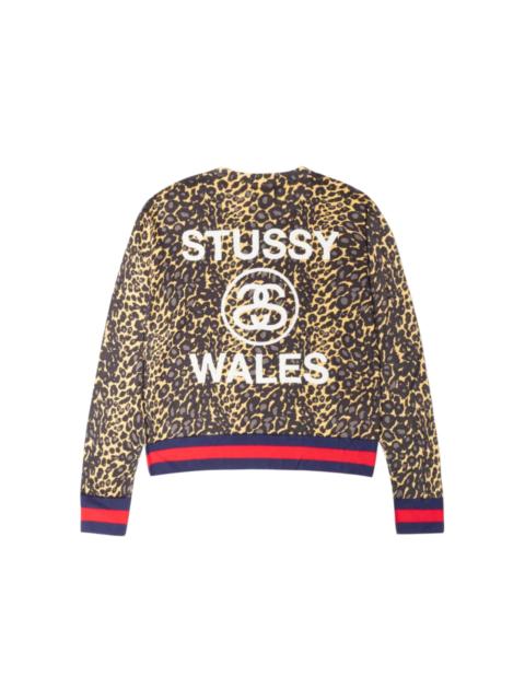 Stussy x Wales Bonner Leopard Sweater Golden
