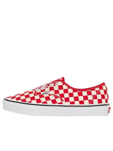Vans Authentic Check Racing 'Red' VN0009PVIZQ
