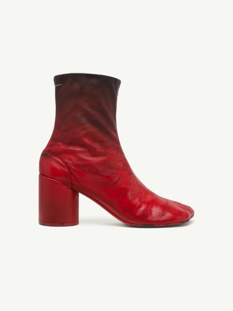 Anatomic block-heel boots