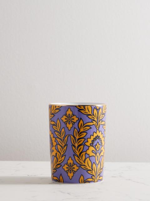 Gold-plated Printed Porcelain Cup