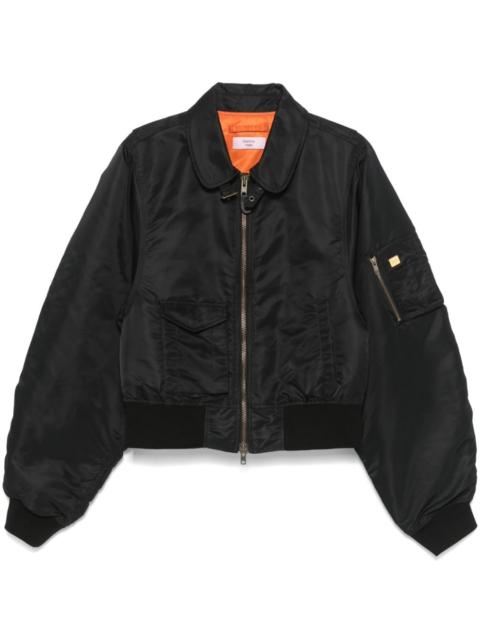 Shrunken bomber jacket