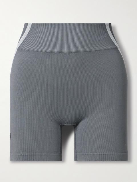 Studio Ribbed Stretch Recycled Shorts