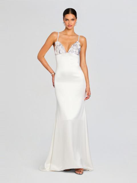 OLINE EMROIDERED DRESS