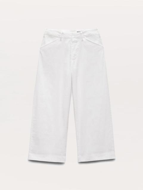 Banks Ankle-Length Linen Pants