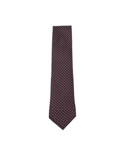 geometric-pattern tie