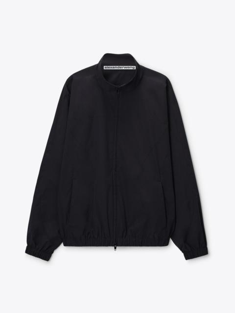 PERFORATED LOGO TRACK JACKET