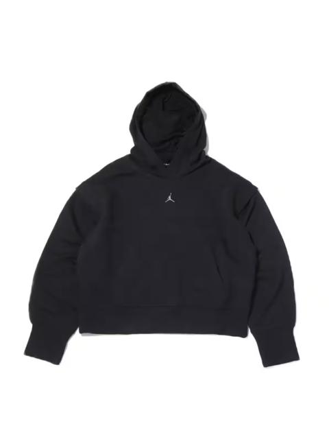 (WMNS) Air Jordan Sport Fleece Hoodie Asia Sizing 'Black' FB4610-010