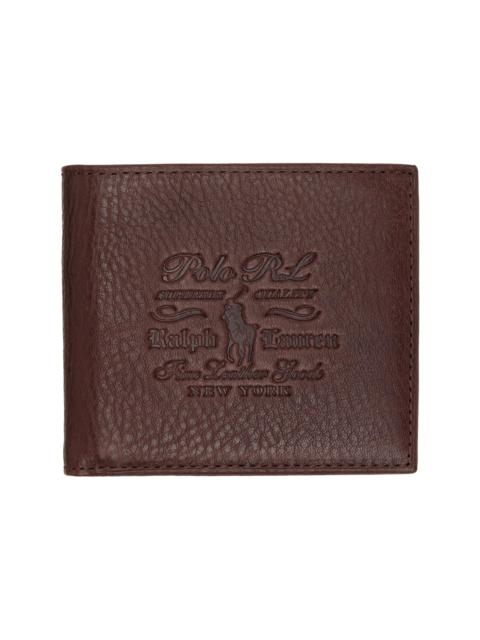 Brown Leather Billfold Wallet