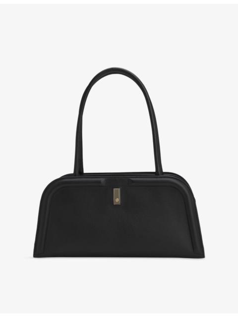 Ariell Leather Bowling Bag