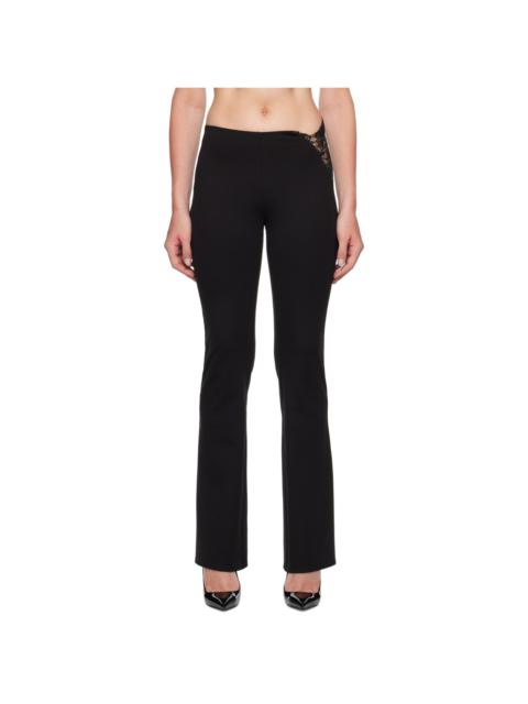Black Lace Trousers