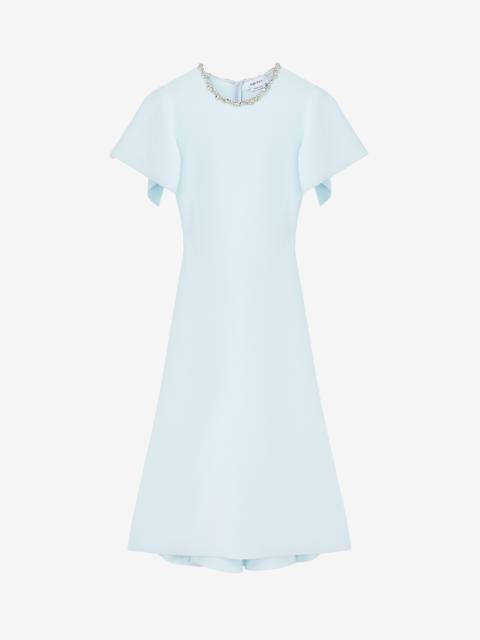 Crystal Stencil Midi Dress