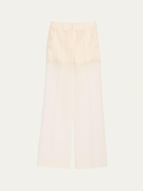 Melin Techno Grid Wide-Leg Pants