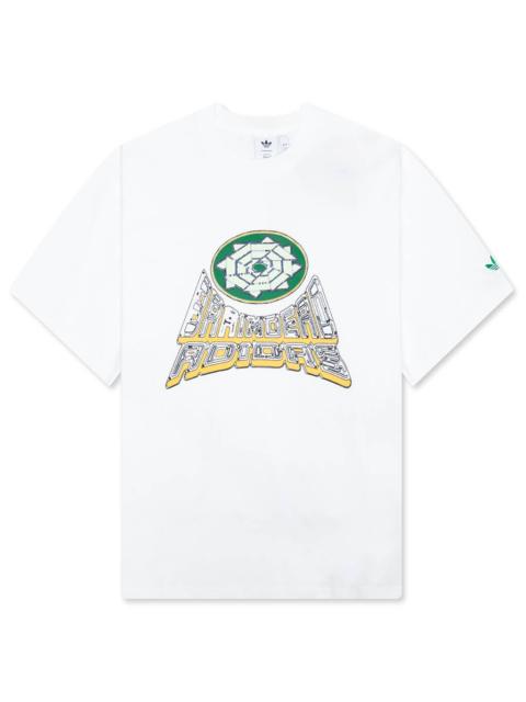ADIDAS X BRAIN DEAD T-SHIRT - CORE WHITE