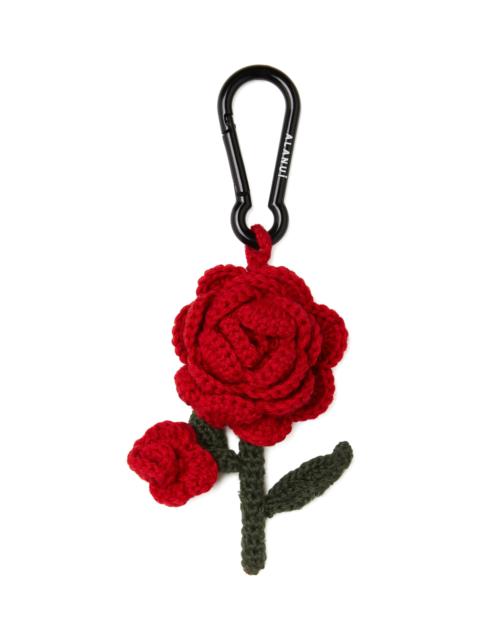 Rose Amigurumi Crochet Keyring