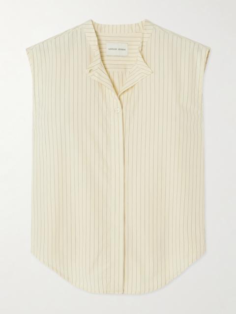 Hale Striped Cotton-poplin Shirt