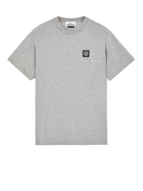 24113 GARMENT-DYED 60/2 COTTON JERSEY  DUST MELANGE