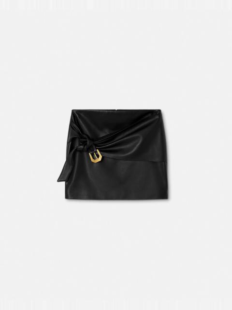 Leather Mini Skirt