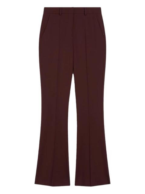 flared tailored trousers
